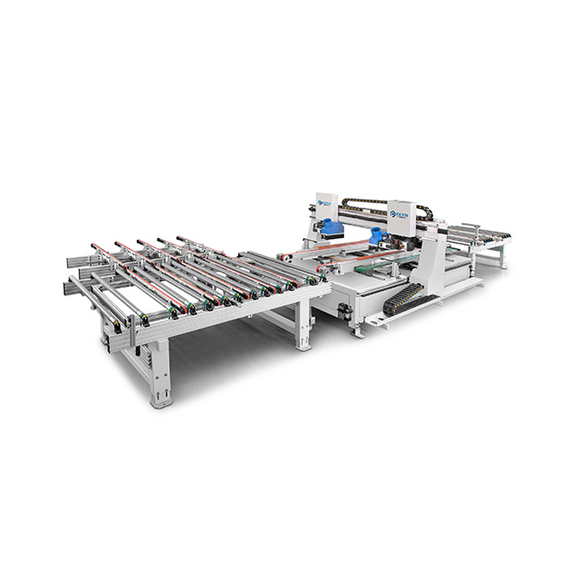 MJ6325 Three Heads Auto-cross Door Cutting Machine