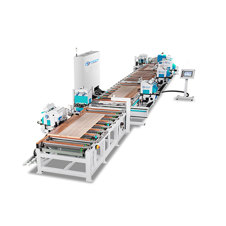 DXZ6310 WPC Door Lockhole & Hinge Machining Production Line