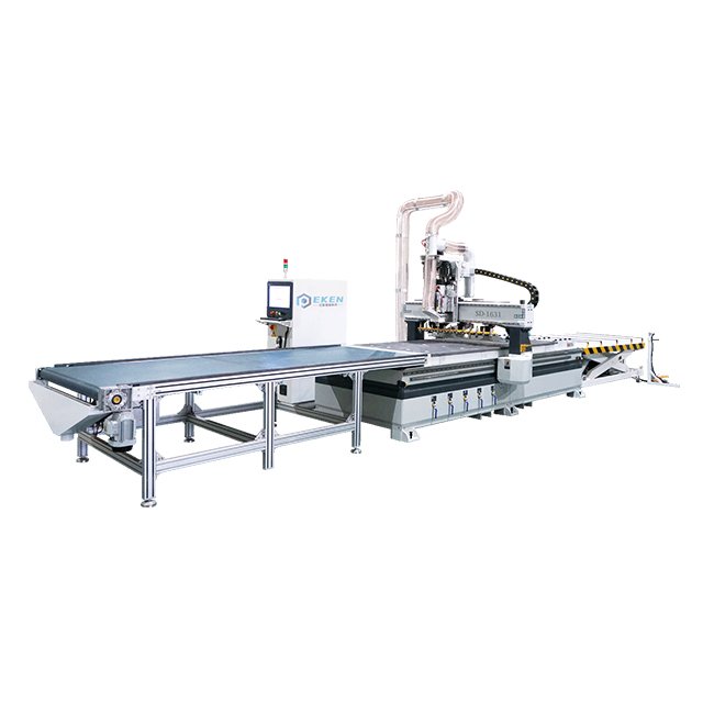 Linear ATC CNC Router Machine SD-1631 with loading and unloading